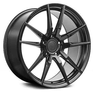 Rohana RFX2 Wheels 20x12 (42 5x130 71.5) Black Rims Set Of 4 • $2760