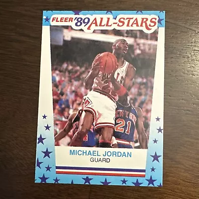 1989-90 Fleer Stickers #3 Michael Jordan BULLS • $14.99