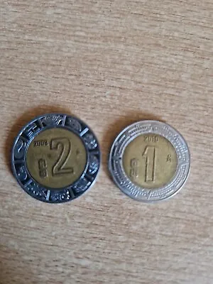Mexican Pesos 3 In Coins • £2.49