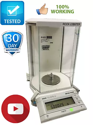 Mettler Toledo AG245 Analytical Balance Scale  Tested Working Video • $400