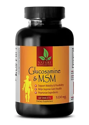 Glucosamine & Chondroitin - GLUCOSAMINE CHONDROITIN & MSM - Stronger Hair 1B • $18.02