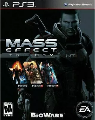 Mass Effect Trilogy Collection Sony PlayStation 3 2012 PS3 Complete CIB Tested • $21.84