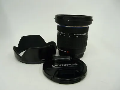  Excellent+++  Olympus ZUIKO DIGITAL 9-18mm F/4-5.6 ED Lens For 4/3 Four Thirds • £205.86