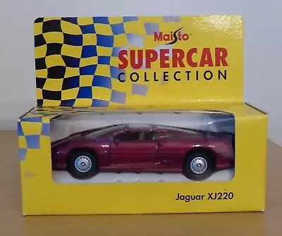 Maisto Supercar :: Jaguar Xj220 :: Boxed • £2.99