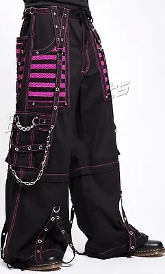 Gothic Handmade Cyber Pant & Short Baggy Electro Punk Rock Bondage Rave Trousers • $57.48