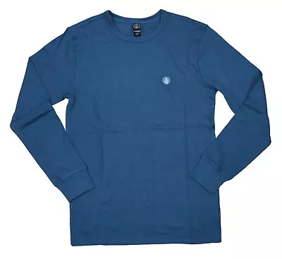 $21.55 • Buy Volcom Juan Largo Solid Color Waffle Knit Long Sleeve Men's T-Shirt NWT