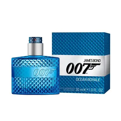 JAMES BOND 007 EDT Spray For Men Ocean Royale 1 Ounce Open Box • $14.99