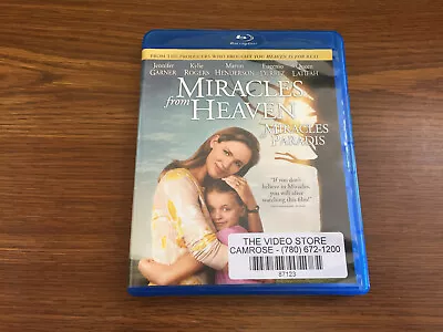 Miracles From Heaven Blu Ray Jennifer Garner Queen Latifah Kylie Rogers • £8.47