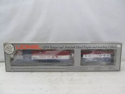 Lionel Trains 6-8665 GP-9 Bangor & Aroostook Diesel Engine & Caboose 1776 NIB C9 • $179.99