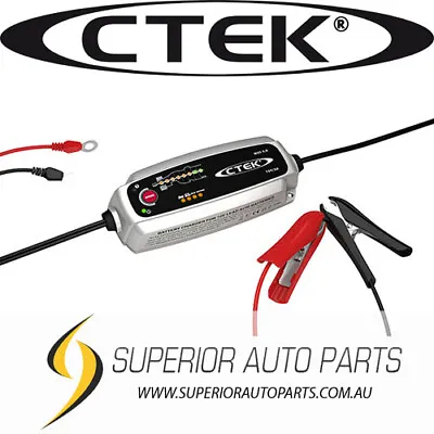 CTEK MXS 5.0 12V 5Amp Smart Battery Charger Car Boat 4WD Caravan Bike 56-987 • $179.99