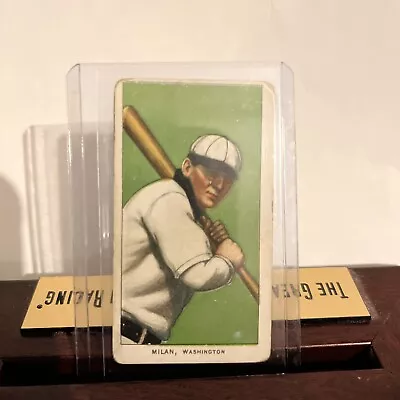 1909-11 T206 Clyde Milan Washington Senators Polar Bear • $20.52