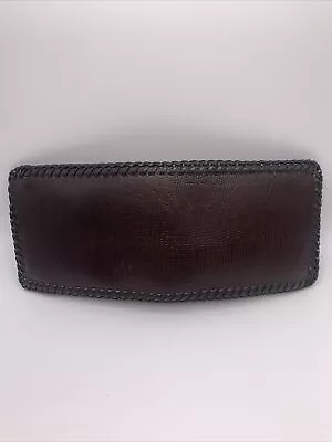 Wallet Bifold Hand Tooled Genuine Leather New Old Stock USA Made Snakeskin B • $49.96