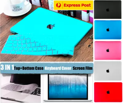 $19.99 • Buy 3-IN-1 SET MacBook Pro 13 Inch Case M2 M1 A2338 A2289 A2251 A2159 A1706 A1708