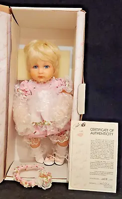 Marie Osmond  Cherish Me Baby  10  Toddler Doll In Box With COA #28/5000 • $40