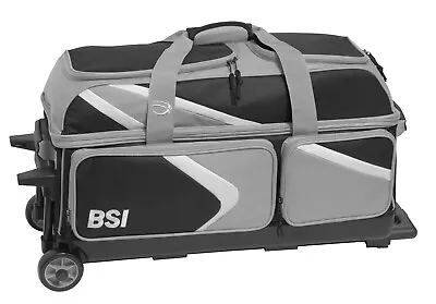 BSI Dash 3 Ball Roller Bowling Bag Grey • $137.95