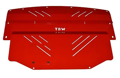 RED Aluminum Under Tray Splash Shield Engine Cover For Infiniti G35 Coupe Sedan • $214