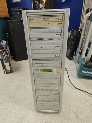 £29.99 • Buy ACARD Technology 9 To 1 Multi CD DVD Duplicator Tower SIlver. NOT FULLY TESTED. 