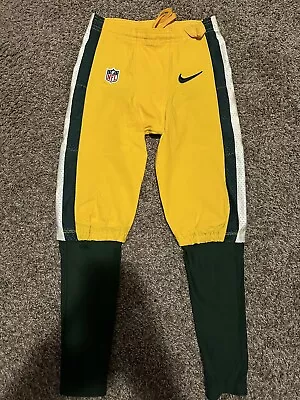 Green Bay Packers Randall Cobb NFL Nike Team Game Issued Worn Used Pants Sz 28 • $285