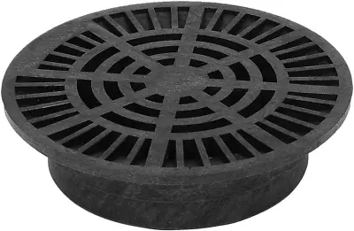 Stormdrain 8  Outdoor Round Drain Grate Cover - Fits 6  Round Catch Basins SDR  • £24.25