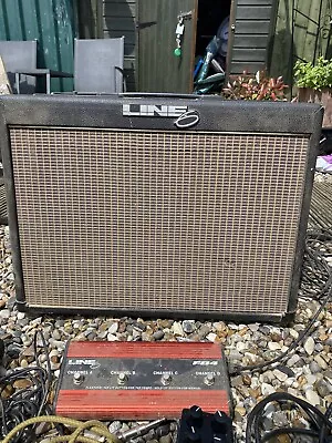 Line 6 Flextone 2 Amp With Pedal And Accessories • £200