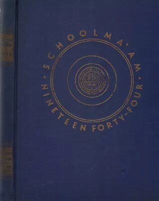 College Yearbook Madison College Harrisonburg Virginia Schoolma'am 1944 • $39.99