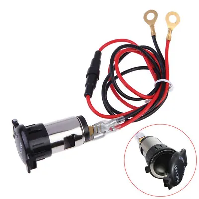 12V Car Boat Tractor Cigarette Lighter Power Socket Outlet Plug Parts Universal • $8.56