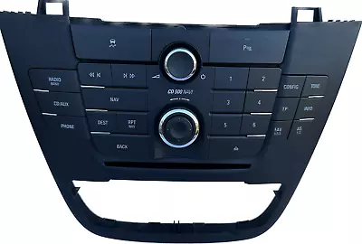 Vauxhall Controls Insignia CD 500 Navi GPS Sat Nav Front Control Panel 13273255 • £35.90