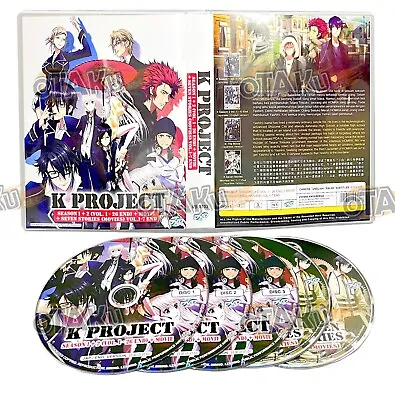 K Project (season 1+2) - Anime Tv Dvd (1-26 Epis+movie+7 Stories) Ship From Us • $36.90