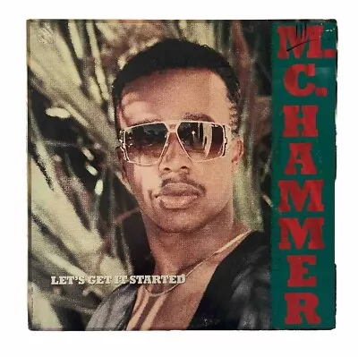 M.C. HAMMER Let's Get It Started Vinyl Record LP VG/VG-/G+ 1st Press Hip Hop Rap • $13.99