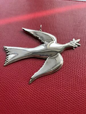 Gorham Sterling Silver Christmas Ornament Mount Vernon Dove YR 73 AHS  • $55