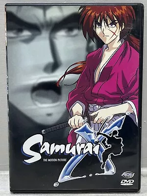 Samurai X: The Motion Picture Rurouni Kenshin (DVD 2000) Anime ADV Manga • $9.99