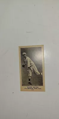 Babe Ruth Rookie Card Reprint • $18