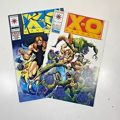 X-O Manowar #28 & #29 Valiant Comics 1994 VF/NM • £5.99