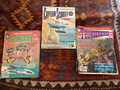 Thunderbirds The Comic Collection Stingray & Captain Scarlet Bundle Lot • £0.99