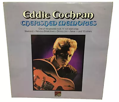Eddie Cochran Cherished Memories 12  Vinyl 1978 • £2.99