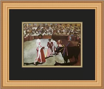 Edward Burra Bullfight Custom Framed Print • £72.98