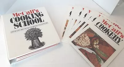 McCall's Cooking School Step By Step Mistake Proof 1986  W/ 7 Cookery Mags • $19.99