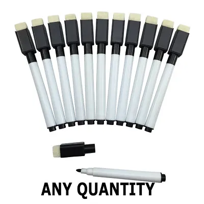 £12.95 • Buy Magnetic Dry Wipe White Board Markers With Built In Eraser. UK Based Seller. NEW