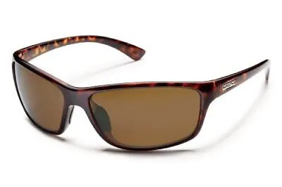 $54.95 • Buy Suncloud Sentry Polarized Sunglasses By Smith Optics Classic Wrap Tortoise/Brown