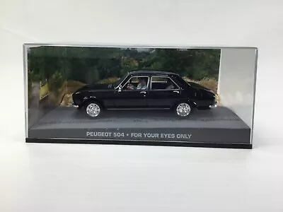 1/43 James Bond Car Collection - Peugeot 504 - For Your Eyes Only • $14.95