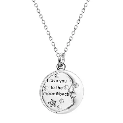 I Love You To The Moon And Back Necklace - JTY1936 • £3.95