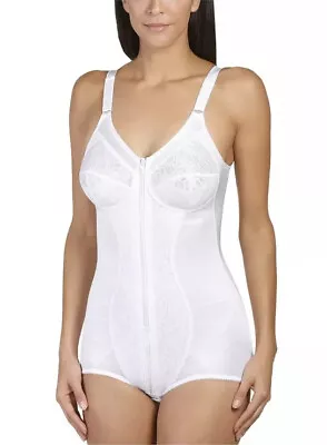 Naturana Corselette Body Suit 83257 Non-wired Cup Size 46DD White • £26.99