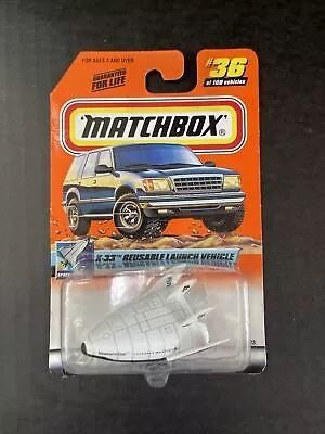 Matchbox #36 X-33 Reusable Launch Vehicle & Mission Scissors Truck #37 • $10