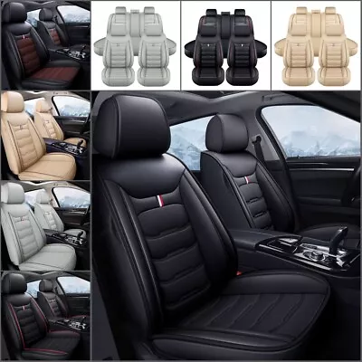 For Mitsubishi Mirage 2014-2024 Car Seat Cover 5 Seat Full Set Leather Cushion • $88.90