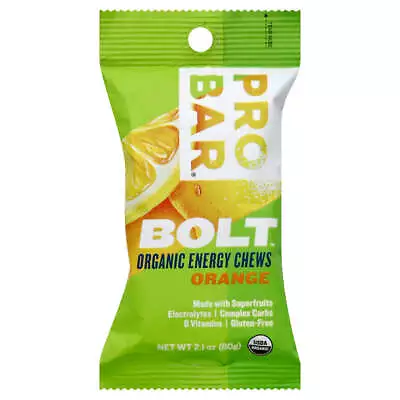 Probar  Bolt Organic Energy Chews Orange   2.1 Oz • $2.15