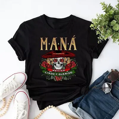 Hot Mana Shirt México Lindo Y Querido Tour Dimana Cotton S-5XL Shirt • $7.50