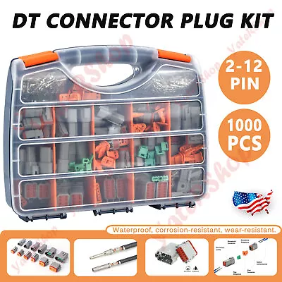 1000PCS Deutsch DT Connector Plug Kit • $68