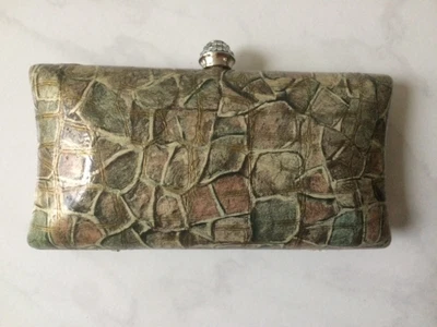£5 • Buy Leko London Bag. Leko Stone Wall Design Clutch Bag. Leko Grey Clutch Bag.