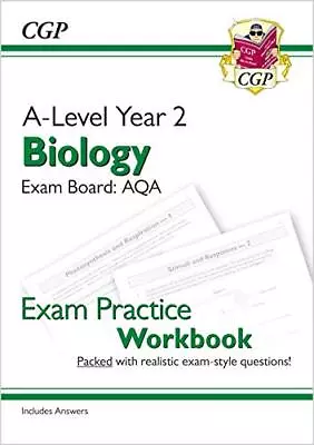 New A-Level Biology: AQA Year 2 Exam Practice Workbook - Include • £2.99
