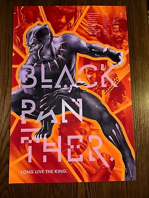 Martin Ansin - Marvel Black Panther Limited Movie Poster Art Print BNG | Mondo • £115.81